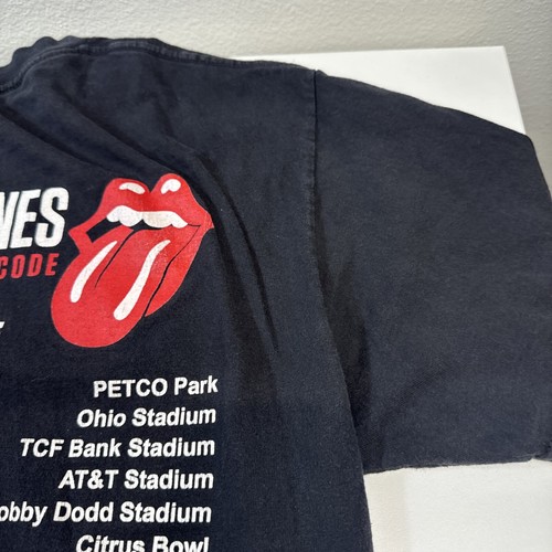 Rolling Stones Zip Code 2015 USA Tour T Shirt Large - Picture 21 of 21
