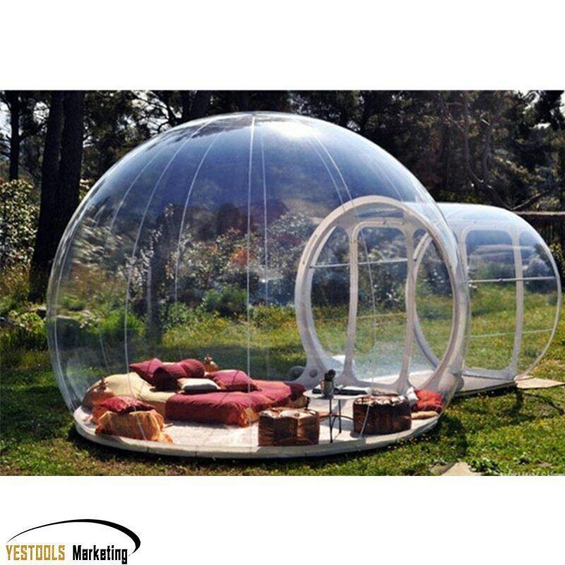Single Tunnel Stargaze Outdoor Inflatable Bubble Camping Tent with ...