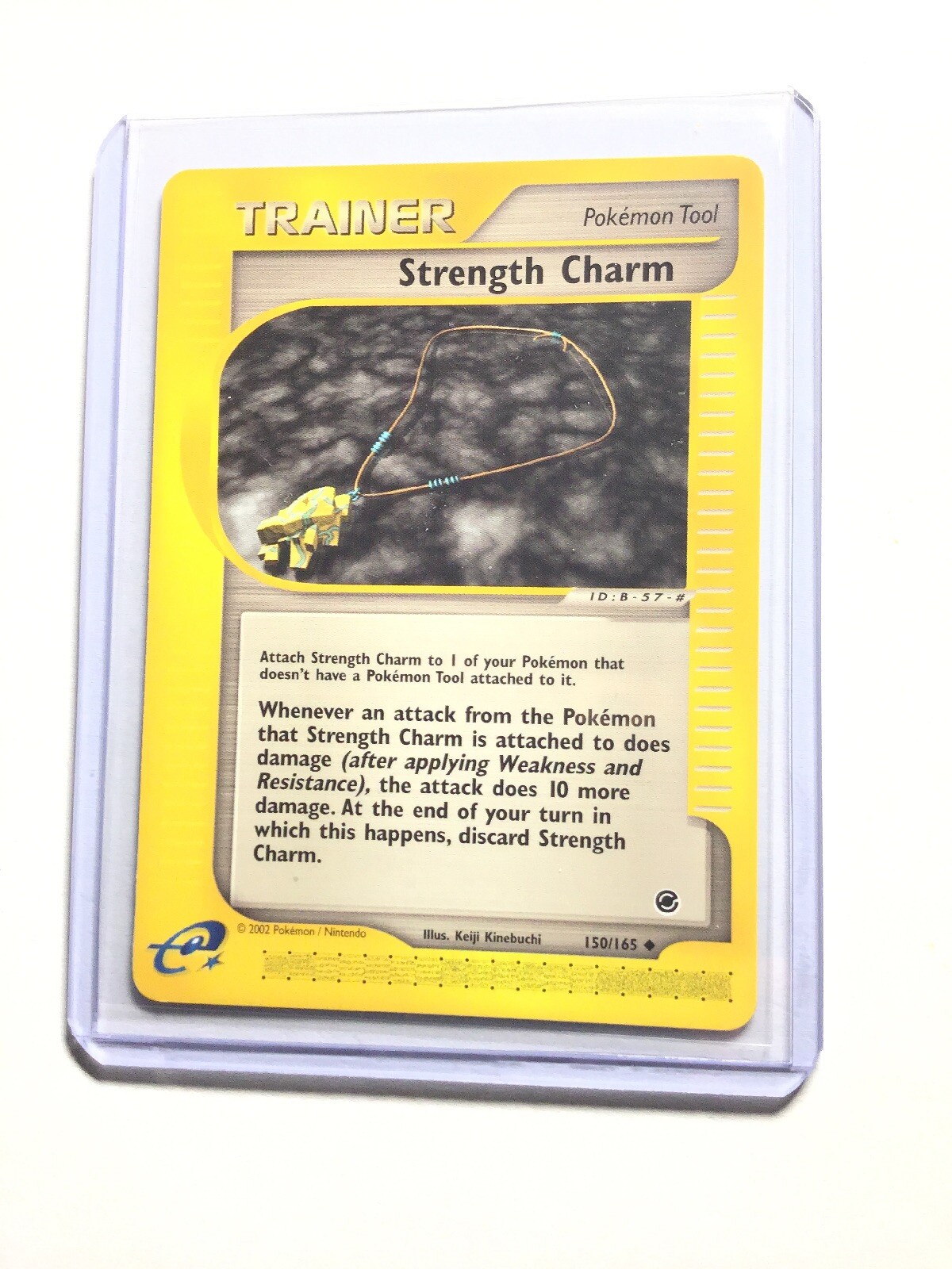 STRENGTH CHARM - 150/165 - Expedition Base Set - Trainer - Pokemon Card - NM