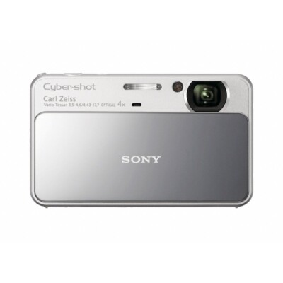 SONY Digital Camera DSC-T110 16.1MP Cyber Shot 4x Optical Zoom Silver