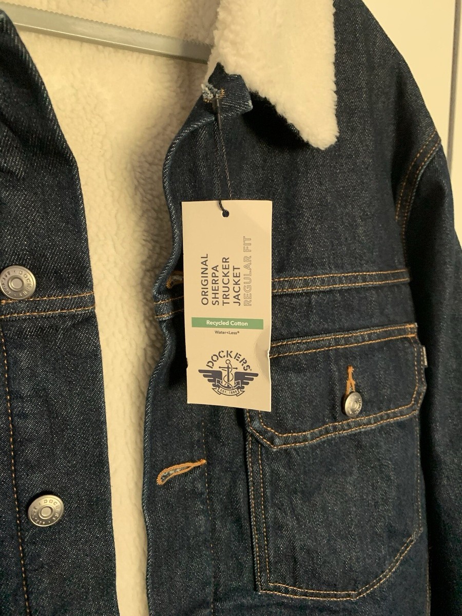 DOCKERS TRUCKER JACKET Size XL | eBay