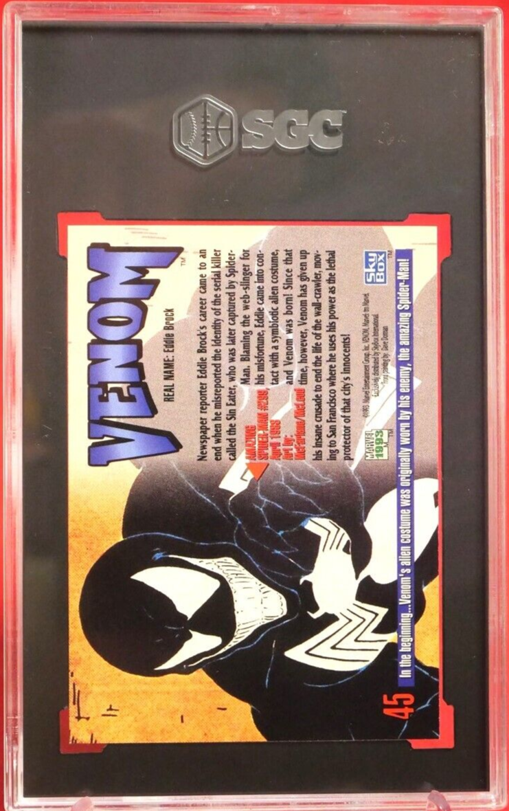 1993 Marvel Masterpieces Venom #45 SGC 8.5 | eBay