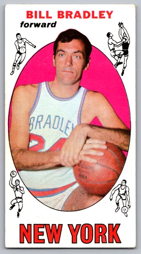 1969-70 TOPPS #43 BILL BRADLEY KNICKS ROOKIE