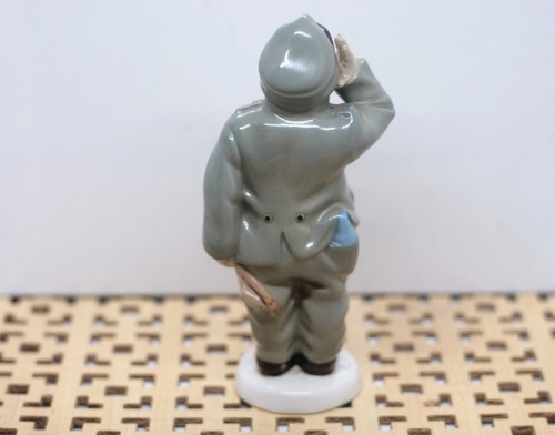 Soldat Porzellan Figur Vintage Deko Royal Dux Offiziersstück Krieger Herkunft - Bild 6 von 11