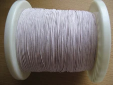 Litz wire 105/42 for Amateur & Crystal Radio coil, Double layer insulation, 100'