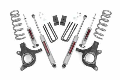 Rough Country Chevy GMC 1500 Pickup 4.5'' Susp Lift Kit w Shocks 99-06 2WD