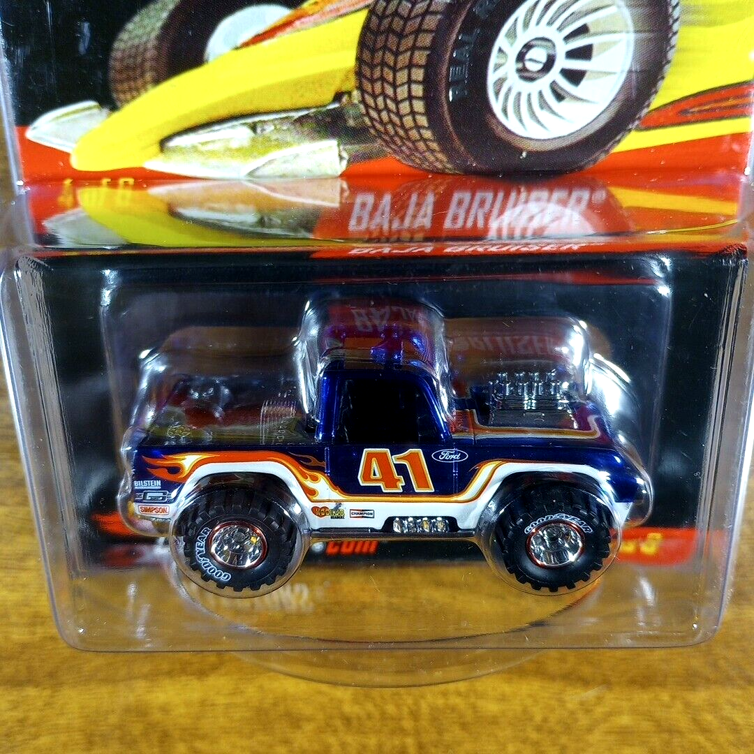 Hot Wheels RLC Real Riders Baja Bruiser 9940/10000 Blue Race Team