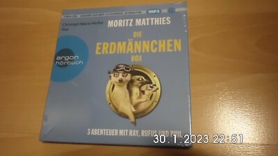 3x Moritz Matthies:Die Erdmännchen-Box/Ausgefressen+Voll Speed+Dumm gelaufen/neu
