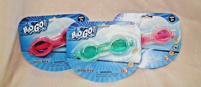 U PICK Swim GOGGLES 3+  7+ Water GREEN Pink H2O GO Bestway Kids Child NEW