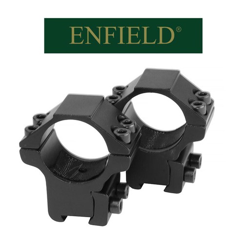 Medium Mounts ENFIELD with 11mm Dovetails, Twin Screw & Recoil Arrestor