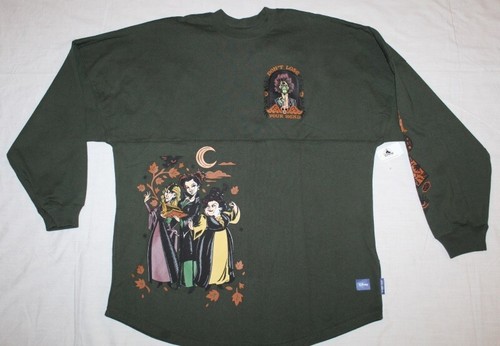 New DISNEY Hocus Pocus Be Your Own Kind of Magic Spirit Jersey Size medium