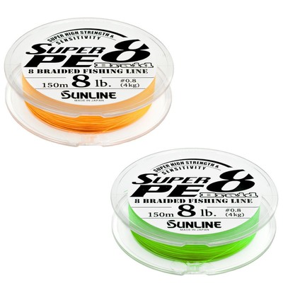 Sunline Super PE 8 Braid 150 m geflochtene Schnur Made in Japan