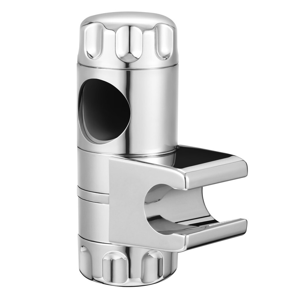 Shower Handset Bracket Bath Head Holder Metal Adjustable Removable Clamp