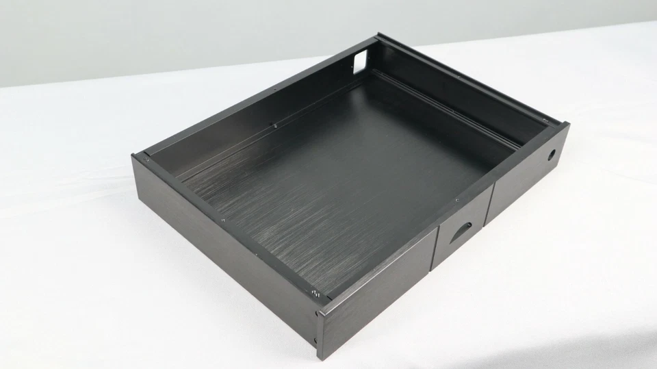 Full Aluminum Chassis Preamp Case Amp Enclosure 430x70x308MM For Naim Circuit - Imagem 3 de 4