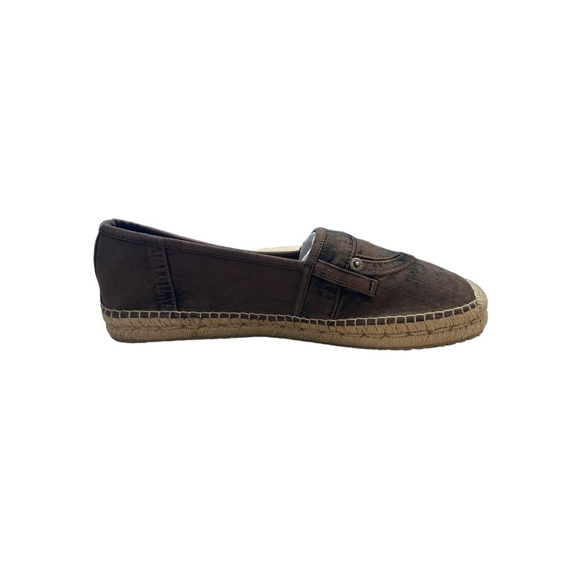 DOLCE & GABBANA Mens Luxury Espadrilles Flats Slip On Denim  display picture 2