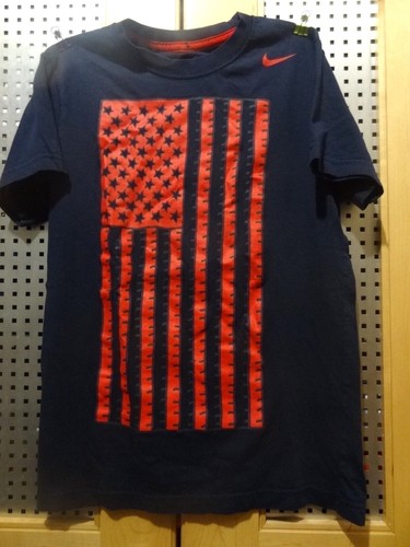 Nike US soccer national team USA flag t 