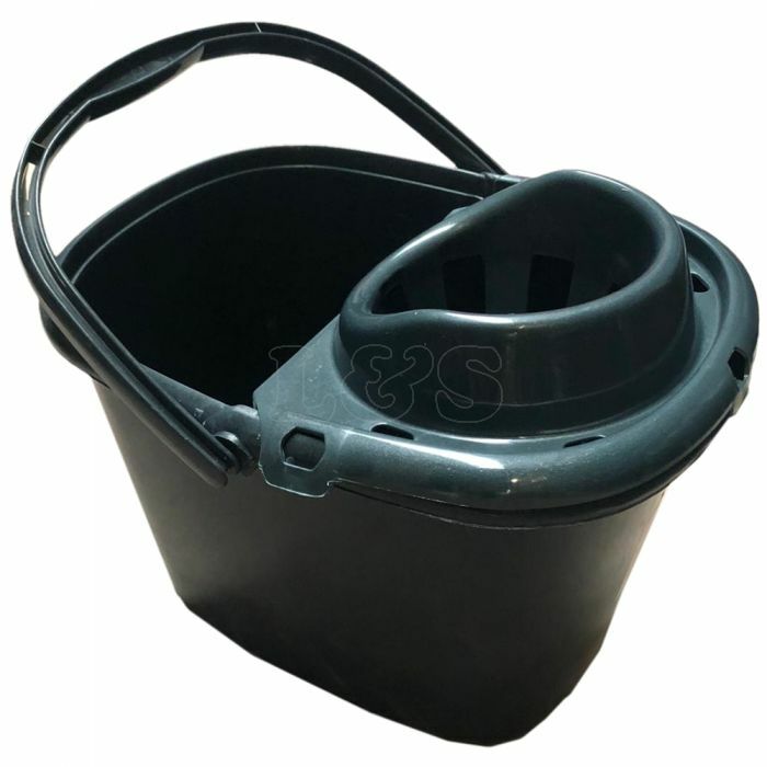 Plastic Mop Bucket - Strong Polypropylene - 12 litre Capacity