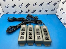 Tripp-Lite Waber 3 Outlet Industrial Power Strip 9' Cord 15 Amp 3SP Lot of 4