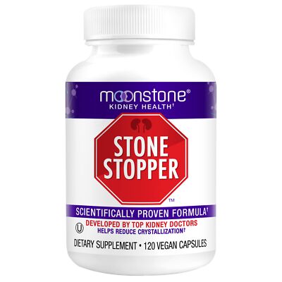 Stone Stopper Capsules Kidney Stone Prevention Calcium Oxalate Protector Alka...