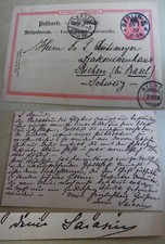 Naturalist Fritz Sarasin (1859-1942): PK Berlin 1889 to Ludwig R&uuml;timeyer, RARE