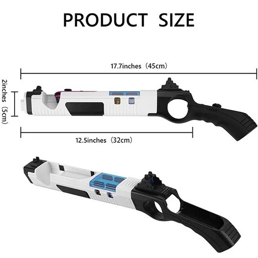 Game Gun Handle Grip for Nintendo Switch Controller Joy - Cons Shooting Joypad - Image 2 of 4