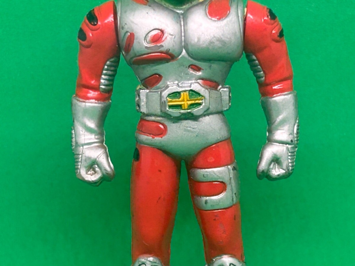 ☆ Kamen Rider ZX Retro Soft Vinyl Figure 1992 Bandai Masked