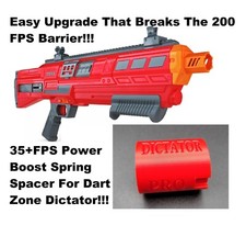 Spring Spacer For Max Dictator Dart Zone Blaster 200 fps Power Boost Upgrade