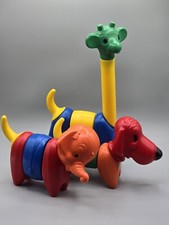 VTG Tupperware Zoo-It-Yourself Animal Complete Building Set Elephant Giraffe Dog