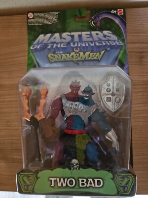 Mattel Masters Of The Universe 200x The Snake Men Two Bad