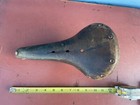 Vintage Wrights W3N leather bicycle saddle England Brooks NR