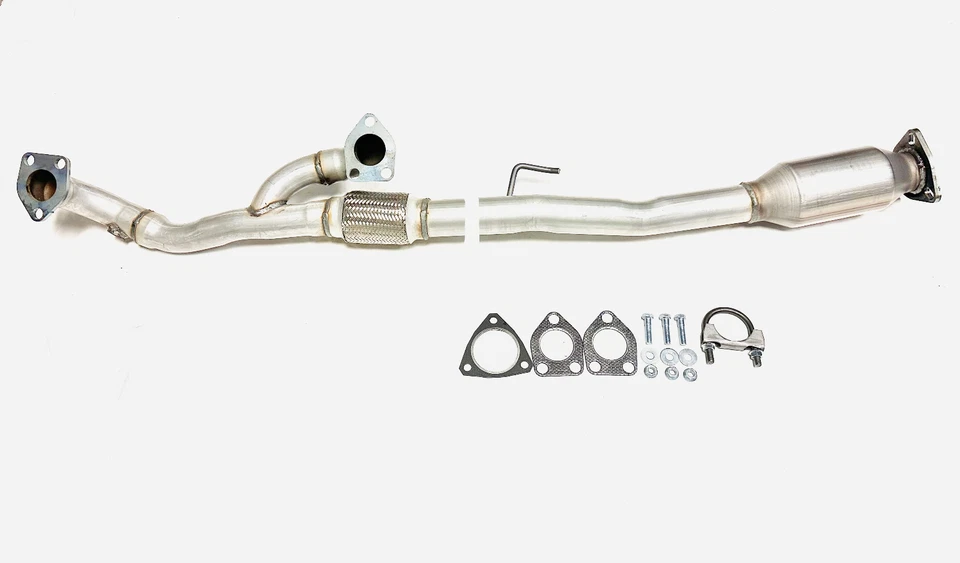 Fits: 2014 To 2020 Acura MDX 3.5L Flex Pipe with Catalytic Converter Foto 2 de 3