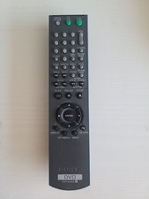 Original Sony RMT-D165A DVD Remote Control - Tested Working