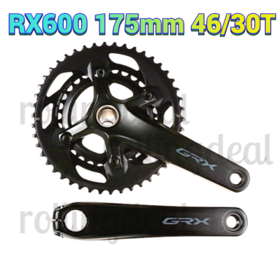 Shimano GRX FC-RX600 175mm 46/30T 11Spd NIB Gravel Road Cyclocross