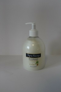 spa soap aloe and chamomile cream soap