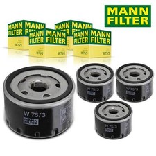 4X ORIGINAL MANN FILTER ÖLFILTER FÜR RENAULT LOGAN MEGANE I II III SCÉNIC II III