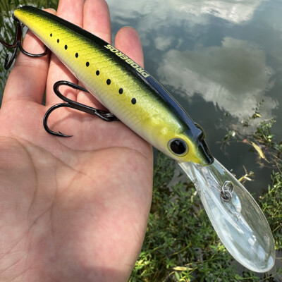 19CM 54G Big Minnow Fishing Lure Sinking Wobblers Crankbaits Saltwater