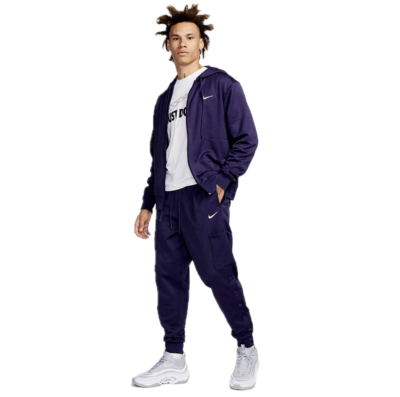 Woven Pants Blue Nike Fff Cargo Nike Basketball Therma-Fit Mens