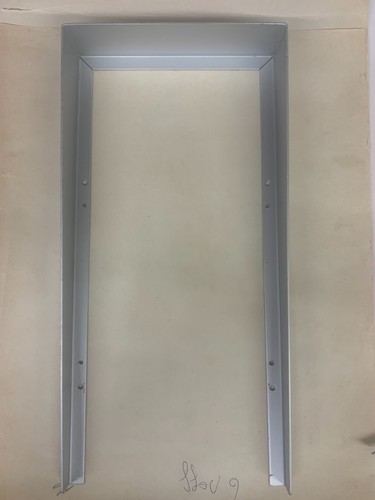 Roof for intercom buttons 18.5x38.5