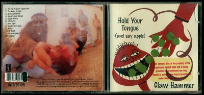Claw Hammer Full Album PROMO CD Hold Your Tongue ORIGINAL 1997 Cali Indie Rock