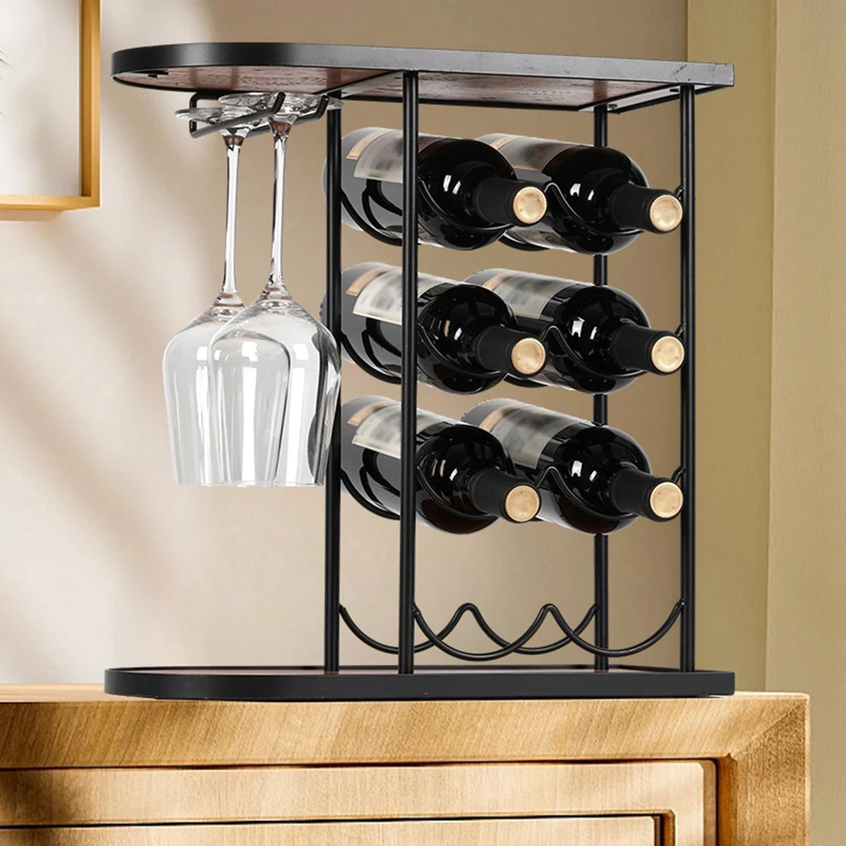 Drinks cabinet 2024 with glass holder