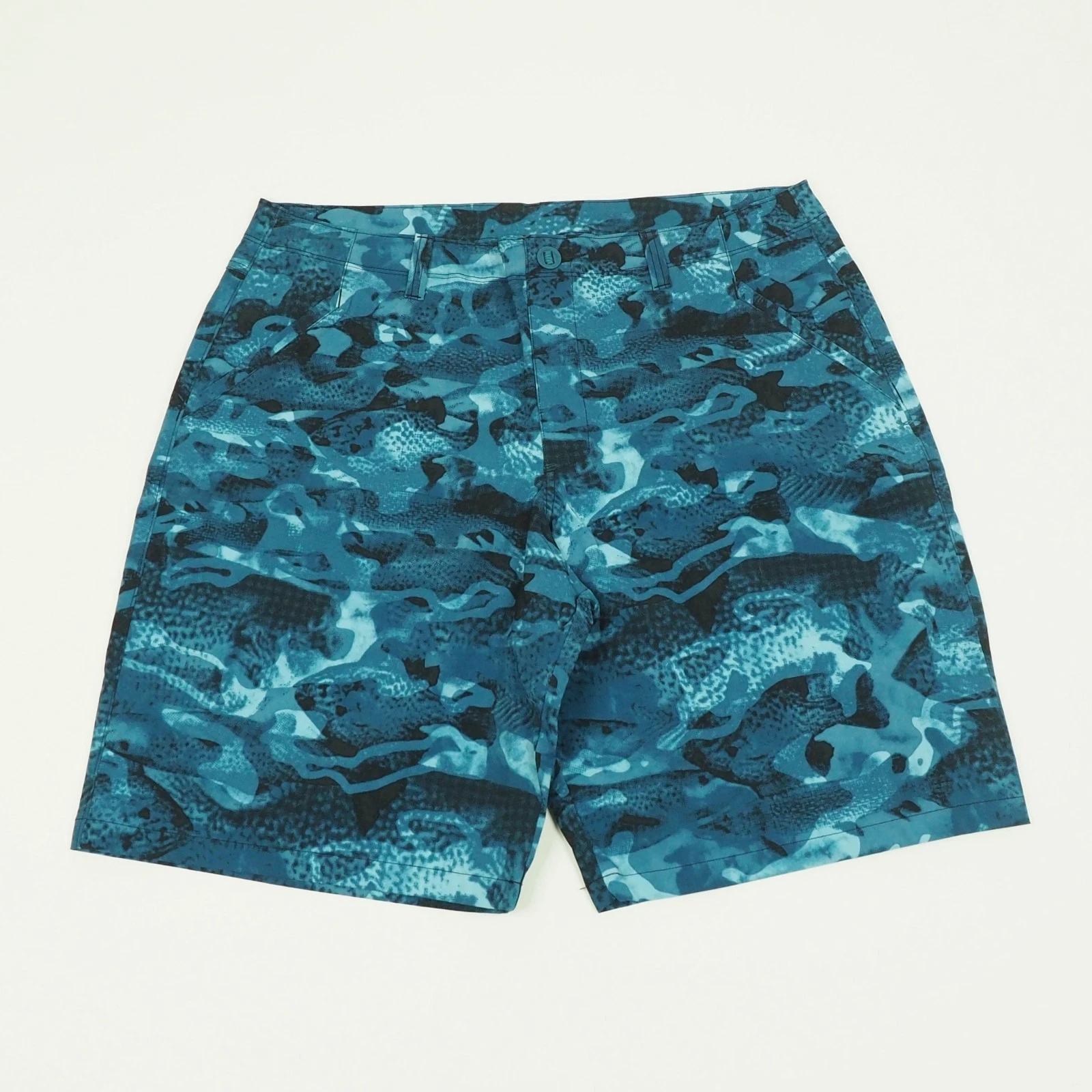 New Under Armour UA Fish Hunter Fishing Shorts Mens 38 Blue Camo Printed Tech
Opens in a new window