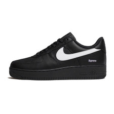 Size 7 - Supreme x Nike Air Force 1 Low Box Logo - Black White for