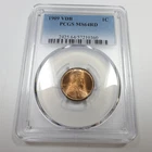 1909 P VDB PCGS MS64 RD Red - Lincoln Wheat Penny Cent 1c US Coin #56840A