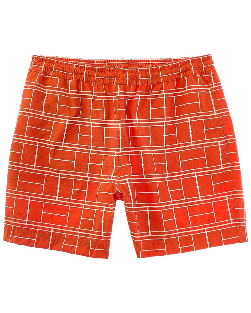 Шорты для плавания Billy Reid Court Swim Short мужские красные S 9590₽
