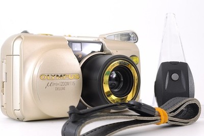 Olympus mju Stylus Zoom 115 Deluxe Film Camera AF Tested Working