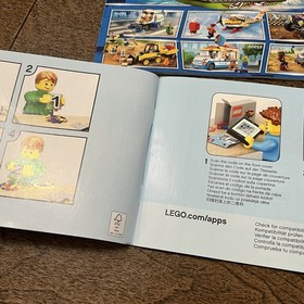 LEGO City: Police Station 60246 Manuals Only #1 #2 #4