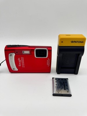 Olympus TG-310 Digitalkamera - 14 MP - 3m wasserdicht - rot OVP - geprüft 