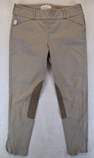 Tailored Sportsman Trophy Hunter Size 32 Patch Women  s Breeches Made In USA