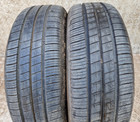 PAIR OF 195 60 18 96h xl GOODYEAR EfficientGrip Performance PART WORN TYRES 7mm