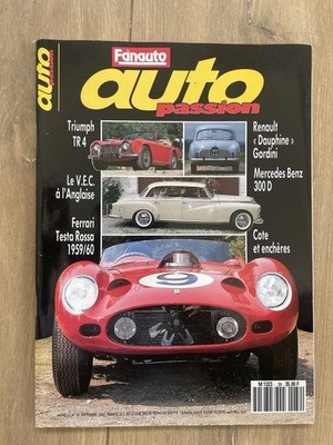Fanauto Magazin Auto Passion 1990 Nr.39 Ferrari Testa Rossa Triumph TR4